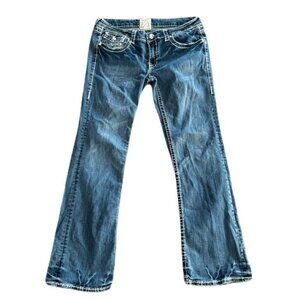 LA Idol 13 Medium Wash Thick Stitch